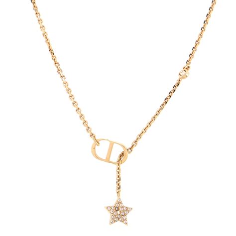 dior necklace star|christian dior necklace price.